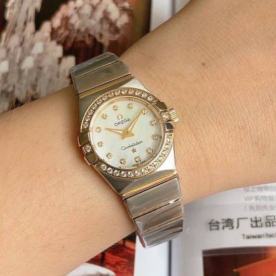 TW Factory Omega Double Eagle Constellation Lady Quartz Movement 316L Steel 24mm Watch water resistant swiss made